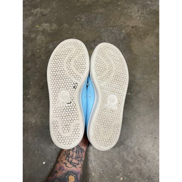 Adidas Genie Stan Smith Disney Mens Blue Special Edition Sneaker Shoes Size 4 - Picture 7 of 8